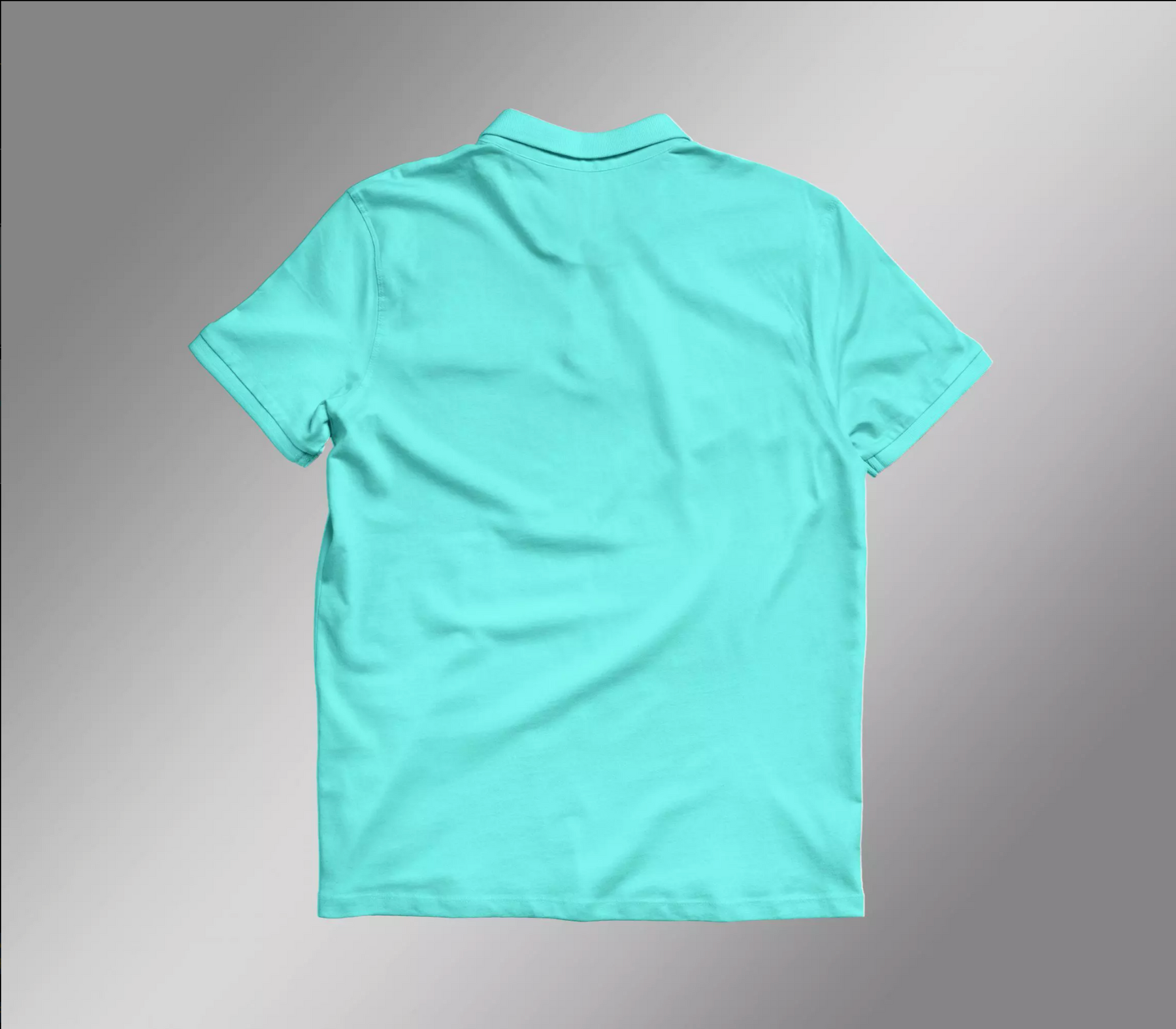 CAMISA POLO PREMIUM AZUL TURQUESA "NEM MELHOR NEM PIOR"