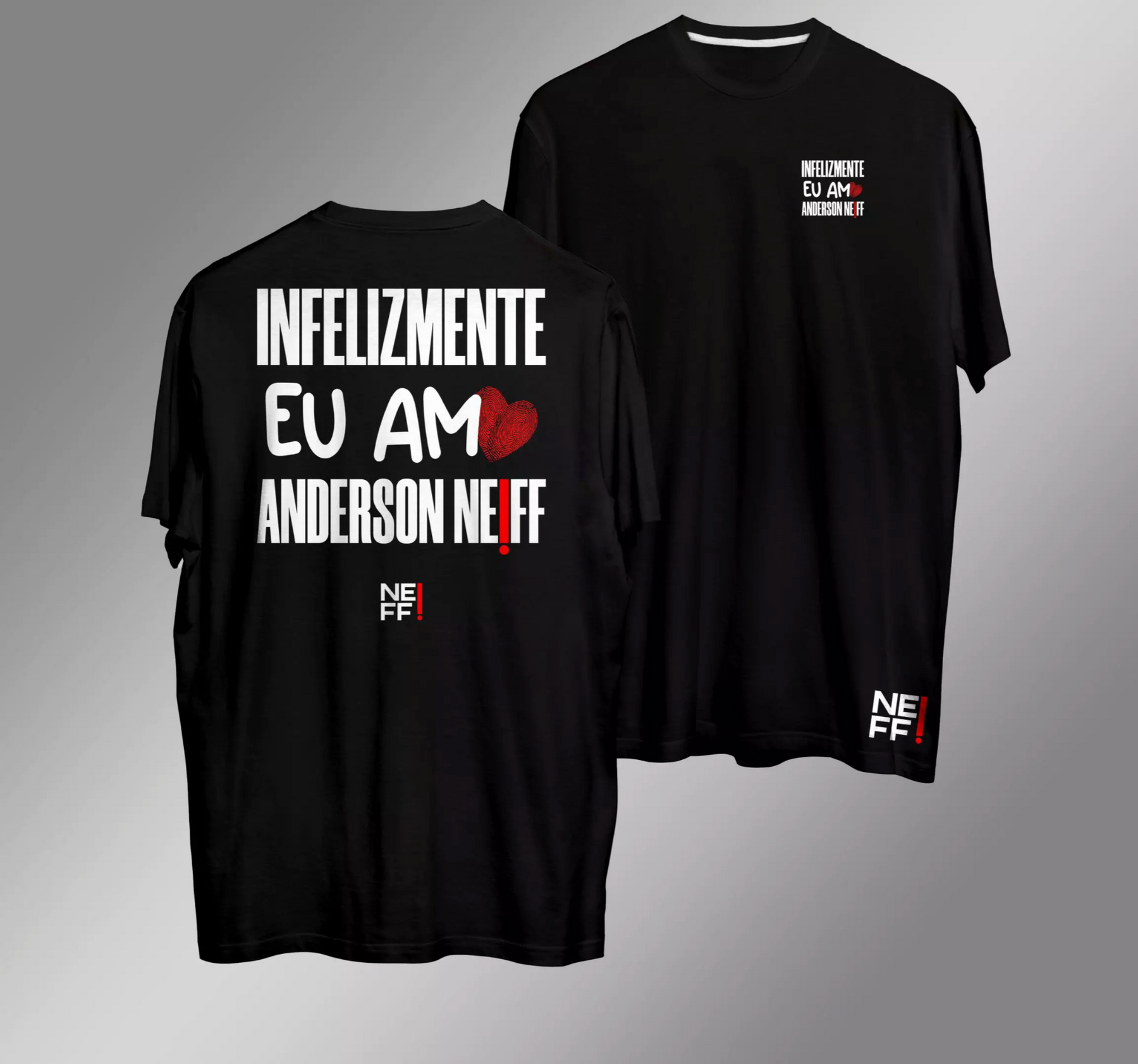 CAMISA SLIM PRETA "I E A A N"