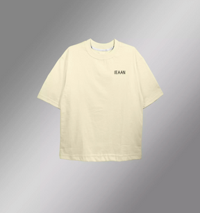 CAMISETA OVERSIZED OFF WHITE "IEAAN"