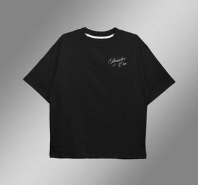 CAMISETA OVERSIZED PRETA "NUMBER ONE"