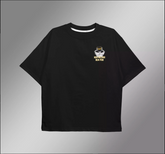 CAMISETA OVERSIZED PRETA "TROPA DO INFINITO"