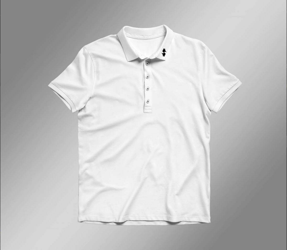 CAMISA POLO PREMIUM BRANCO "NEM MELHOR NEM PIOR"