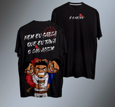CAMISA SLIM PRETA "NEM EU SABIA"