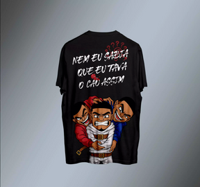 CAMISA SLIM PRETA "NEM EU SABIA"
