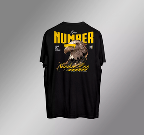 CAMISA SLIM PRETA "NUMBER ONE"