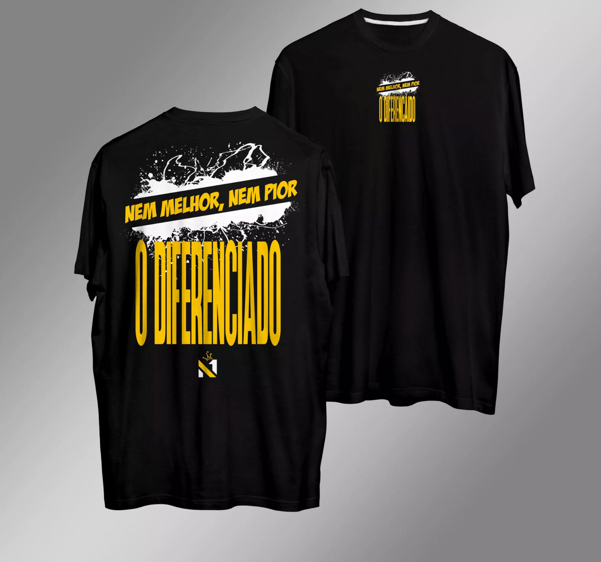 CAMISA SLIM PRETA "O DIFERENCIADO"