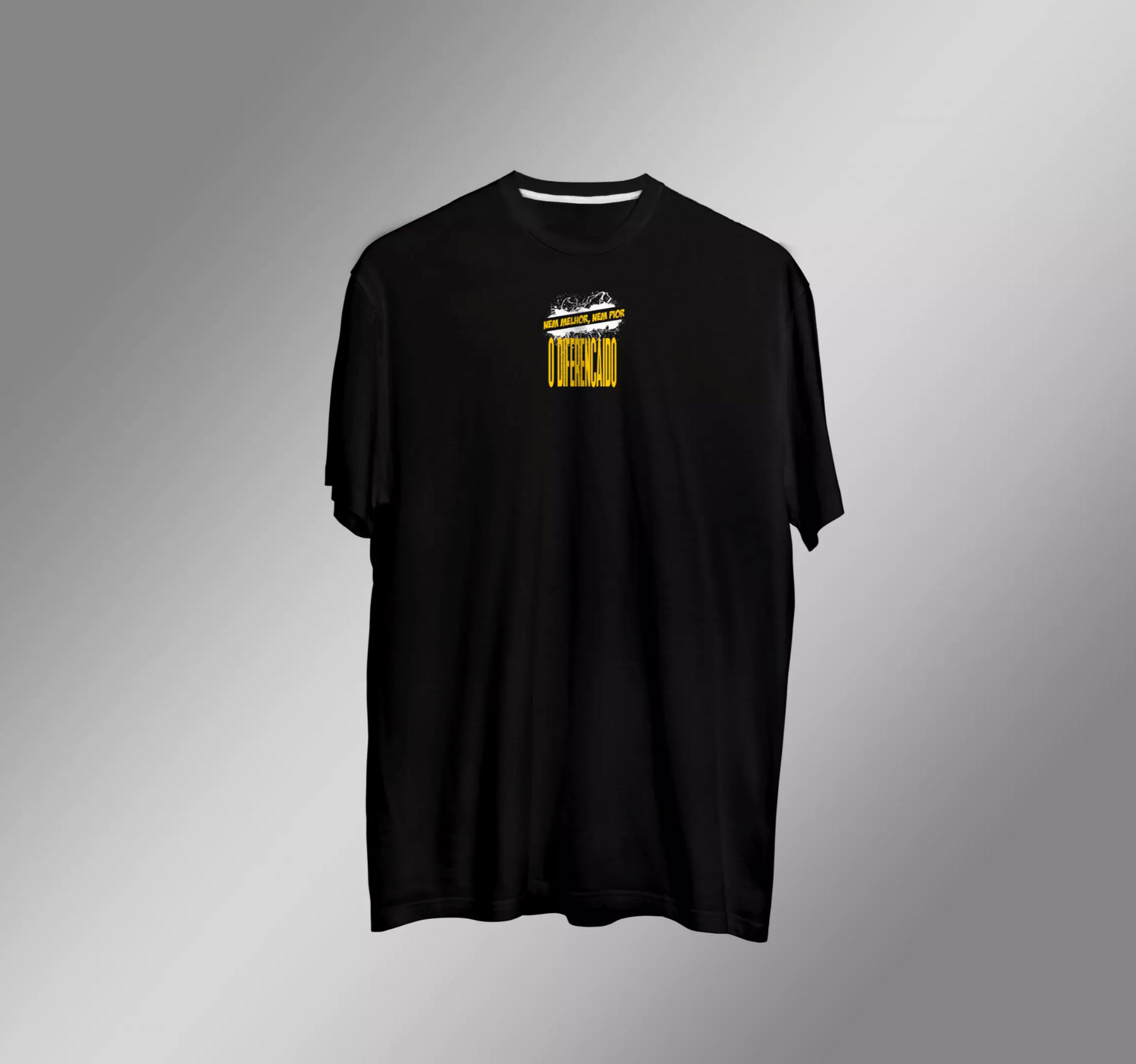 CAMISA SLIM PRETA "O DIFERENCIADO"