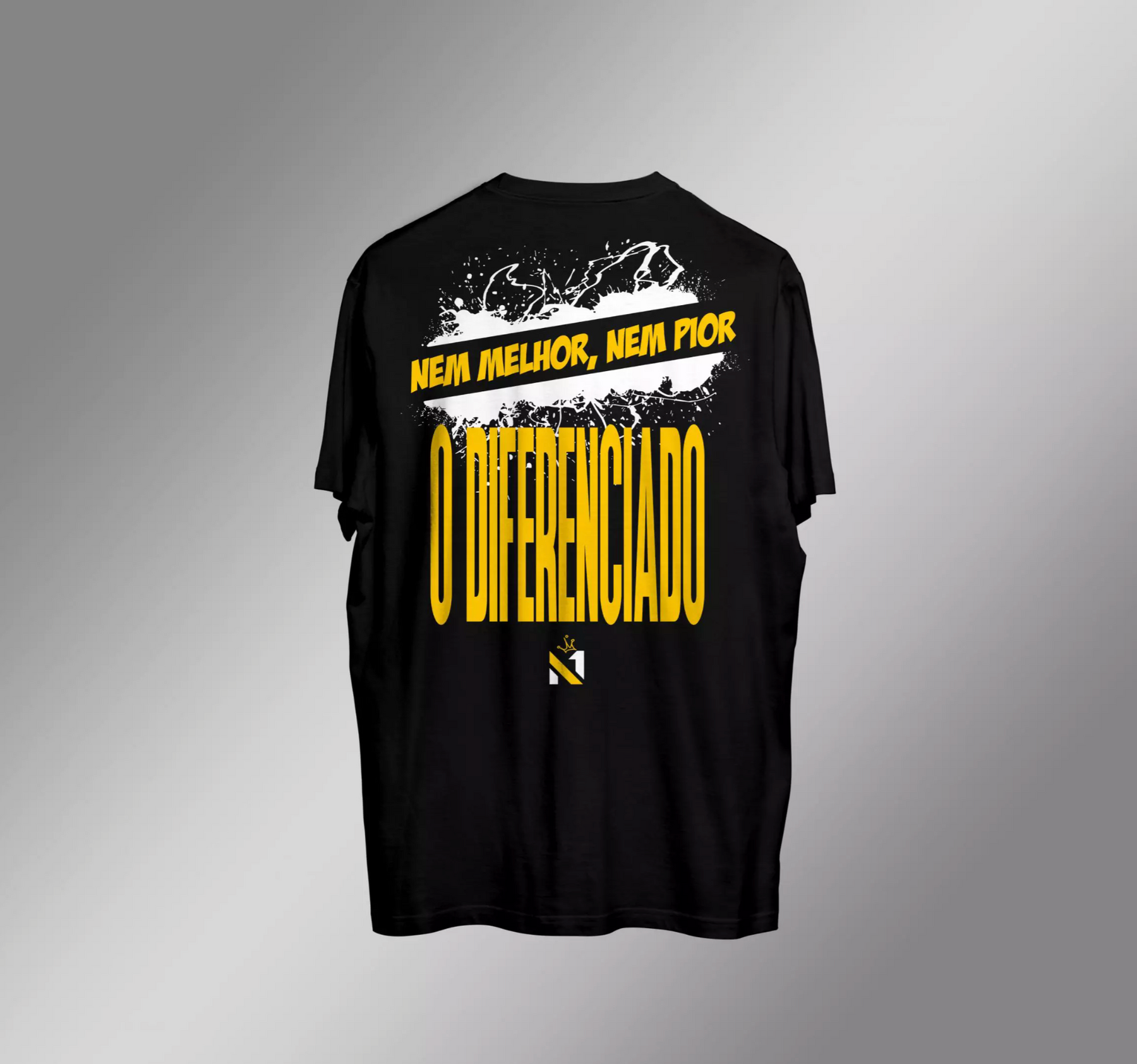 CAMISA SLIM PRETA "O DIFERENCIADO"