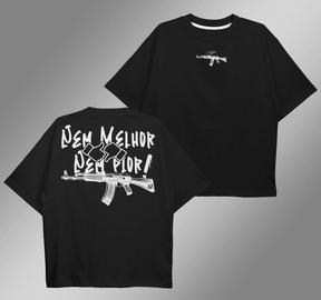 CAMISETA OVERSIZED PRETA "AK"