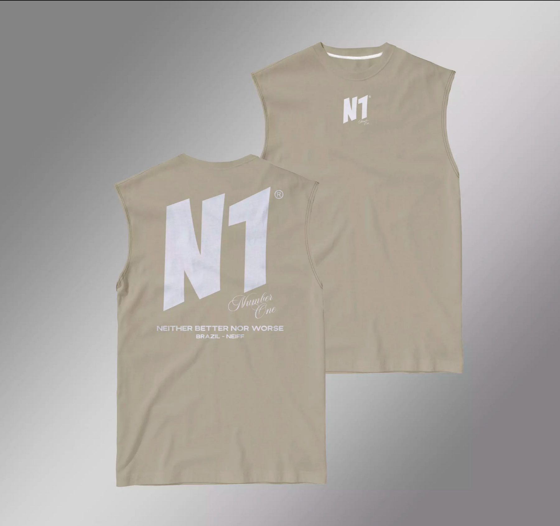 CAMISETA REGATA MACHÃO AVELÃ "N1"